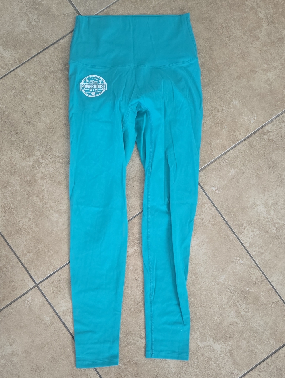 Powerhouse Teal High-Waist Leggings